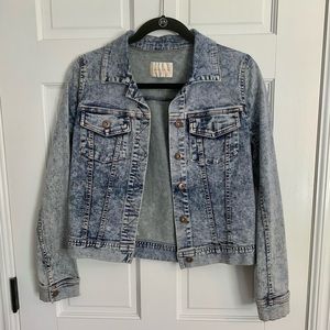 Acid Wash Denim Jacket